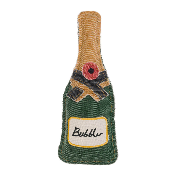 Bubbles and Fizz Squeaky Dog Toy
