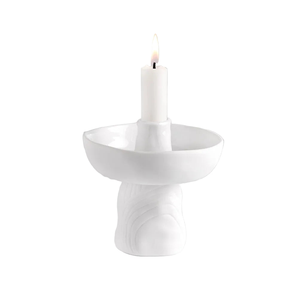 Radër Zen Spirit candle holder by Cornucopia Home and Gift featuring a sleek, modern design with intricate detailing.