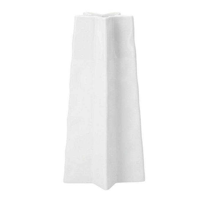 Medium white Räder Star Vase by Cornucopia Home and Gift, featuring a star-shaped design and 25cm height.