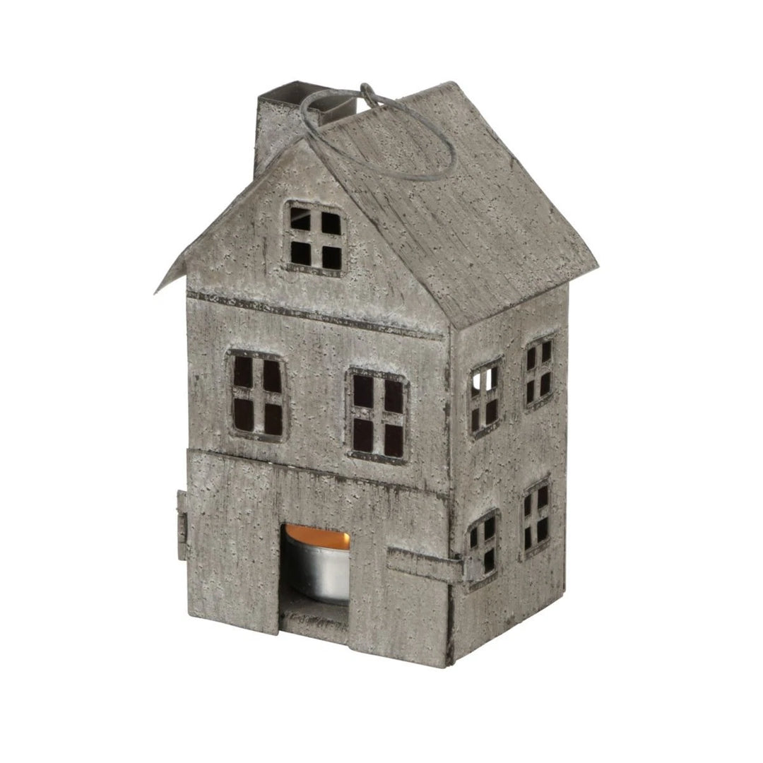 Small Grey House Lantern