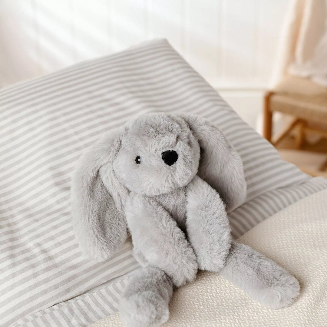 Theo The Plush Long Leg Grey Bunny Softie