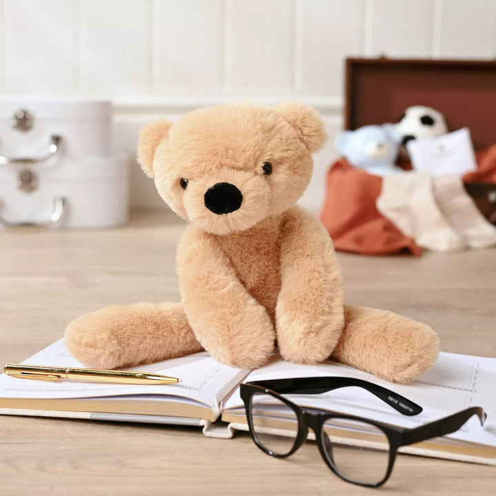 Hudson The Plush Long Legged Light Brown Teddy Bear Softie