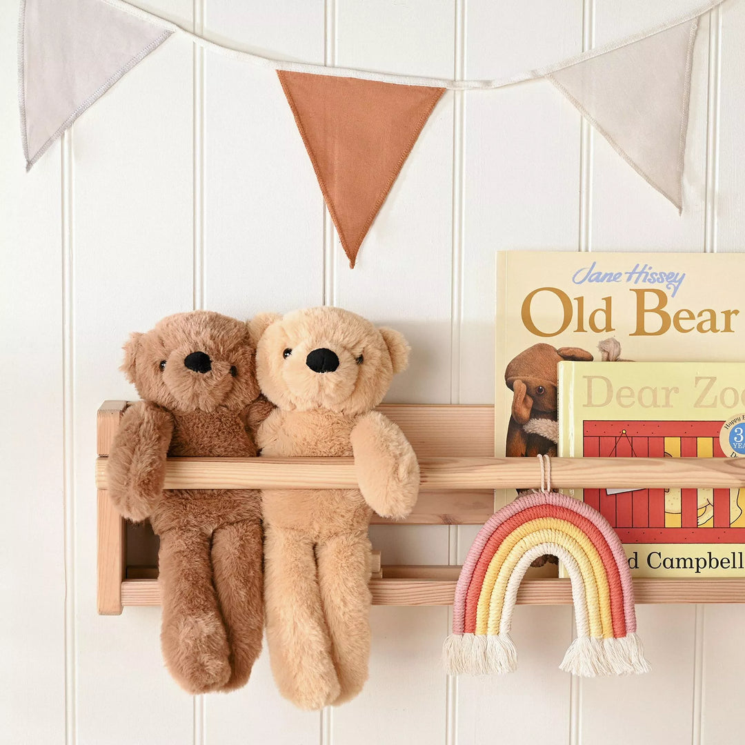 Hudson The Plush Long Legged Light Brown Teddy Bear Softie