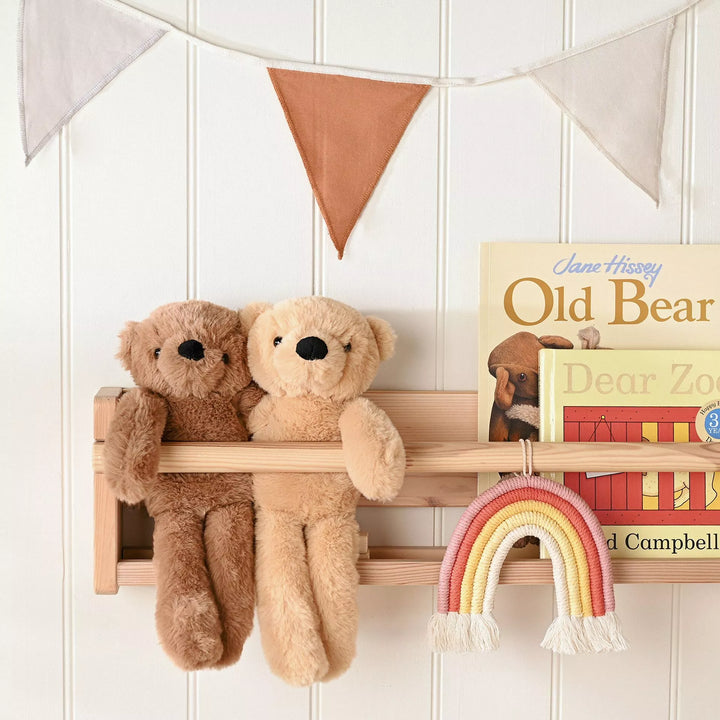 Hudson The Plush Long Legged Light Brown Teddy Bear Softie
