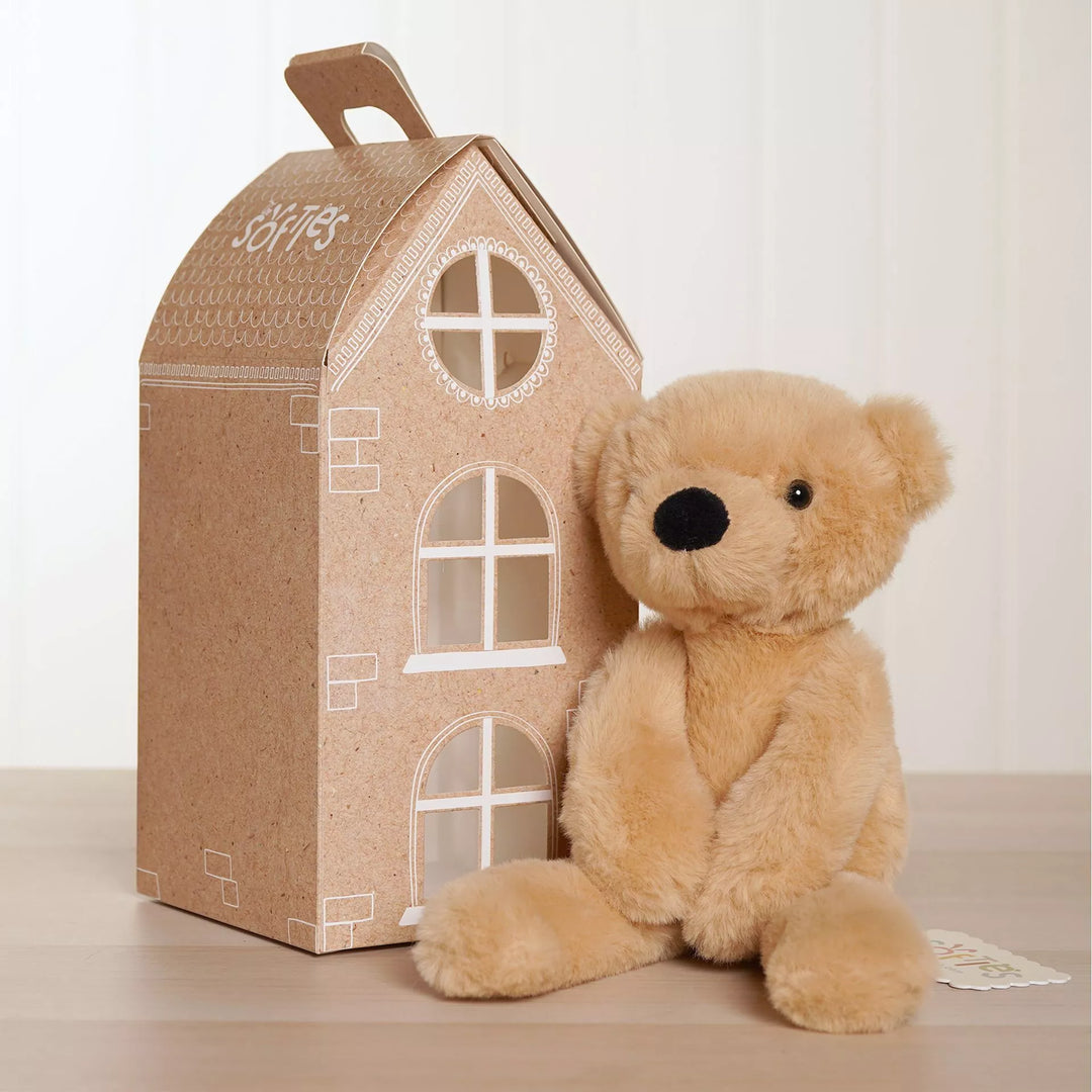 Hudson The Plush Long Legged Light Brown Teddy Bear Softie