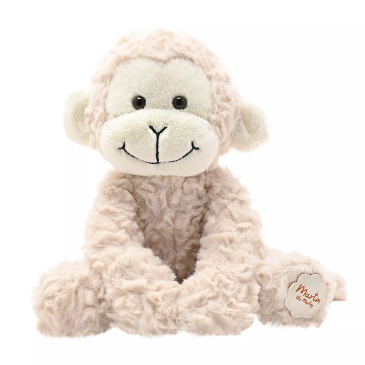 Martin The Plush Sitting Light Brown Monkey Softie