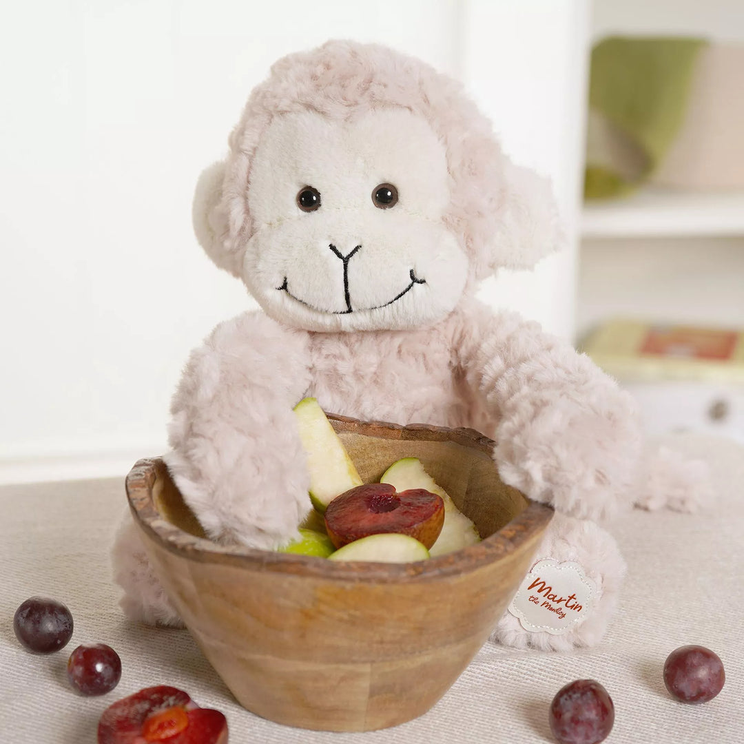 Martin The Plush Sitting Light Brown Monkey Softie