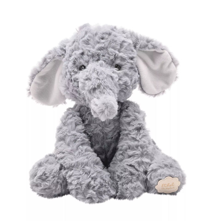 Ethel The Plush Sitting Grey Elephant Softie