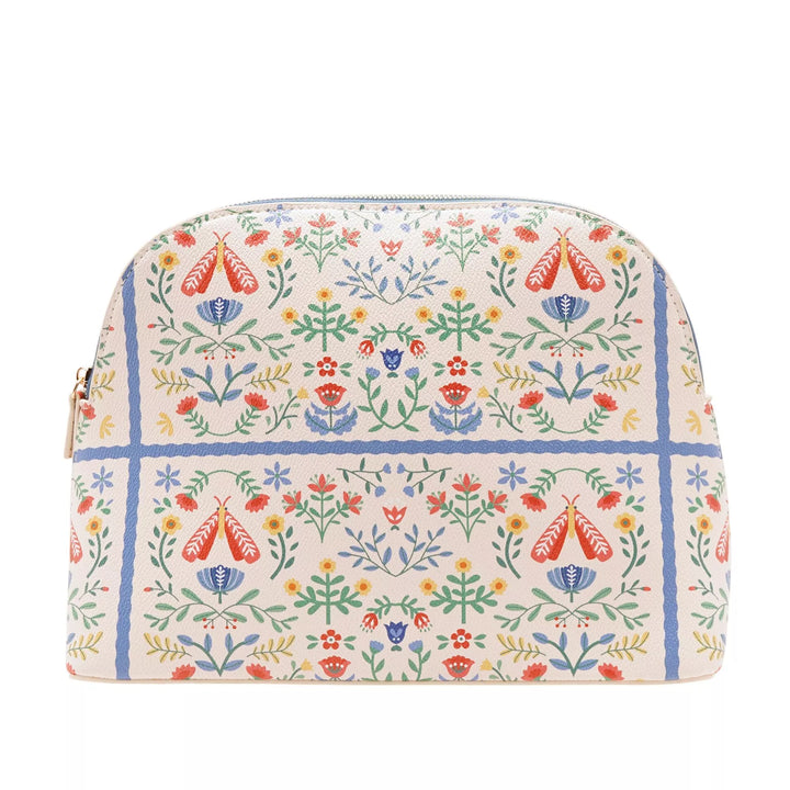 Large Make Up Bag - Cream