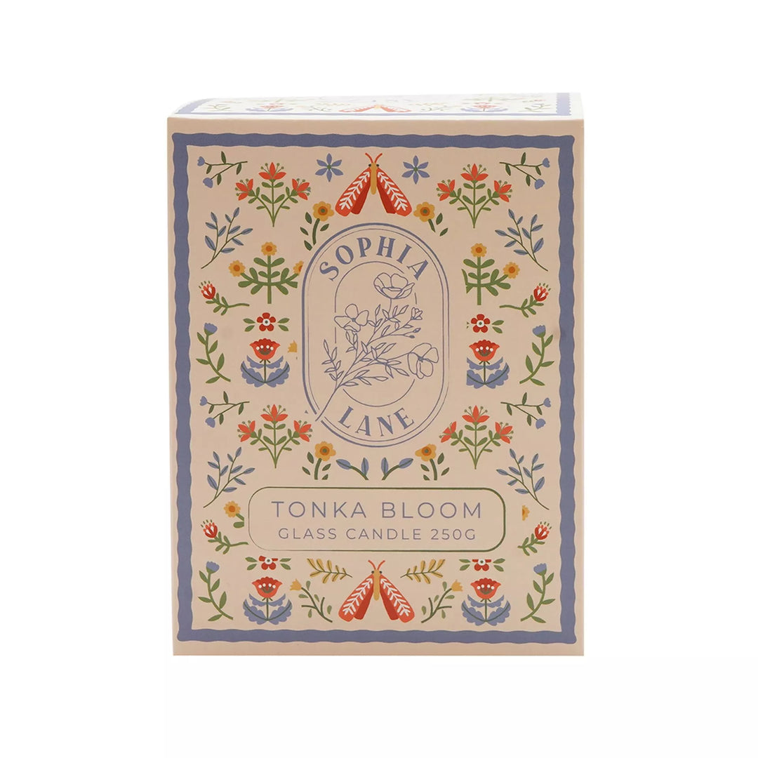 Lane Tonka Bloom Floral Candle