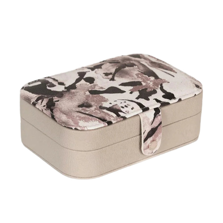Tutti &amp; Co Elm Jewellery Box by Cornucopia Home and Gift with a natural wood finish and compartments for organizing jewelry.
