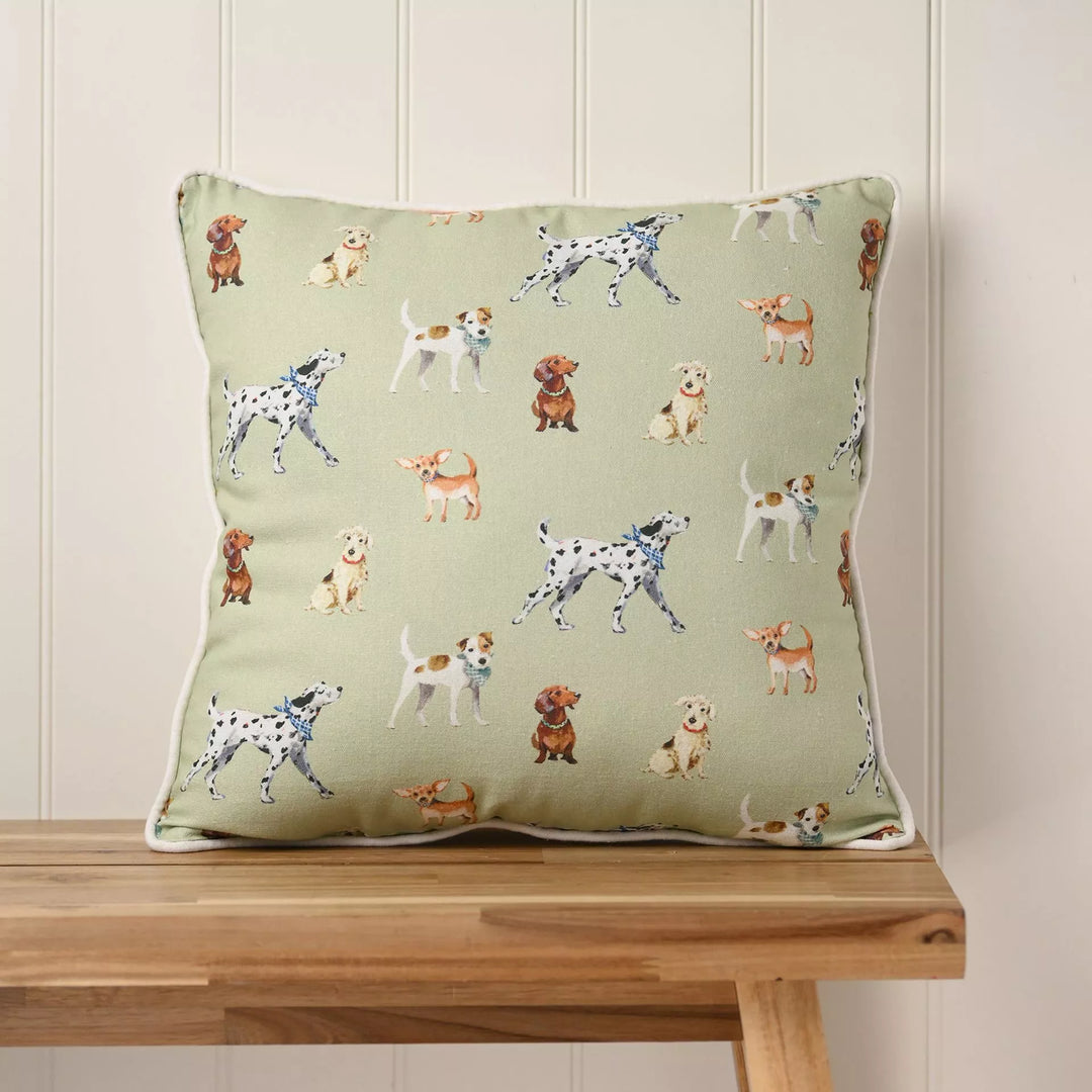 Dog Pattern Cushion