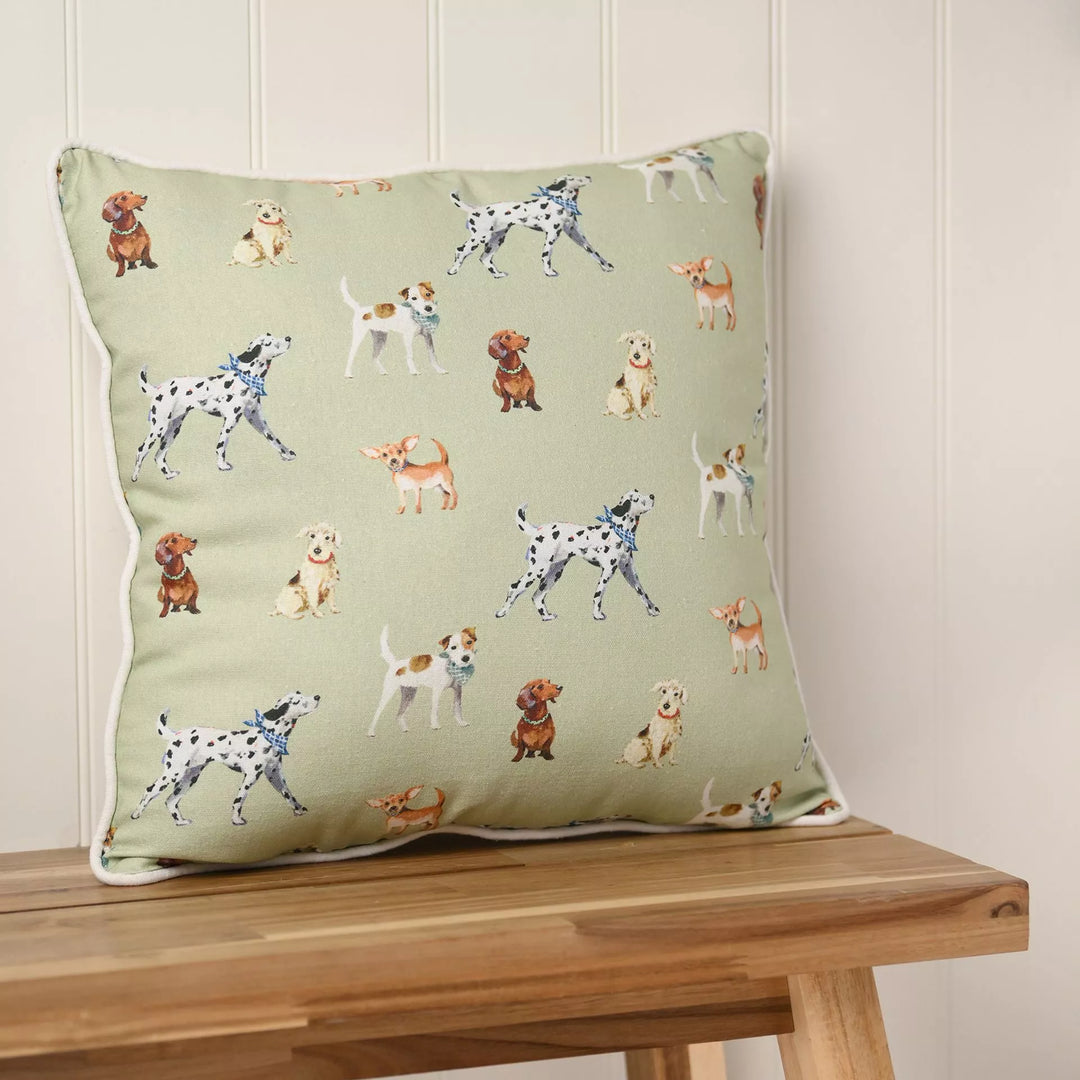 Dog Pattern Cushion