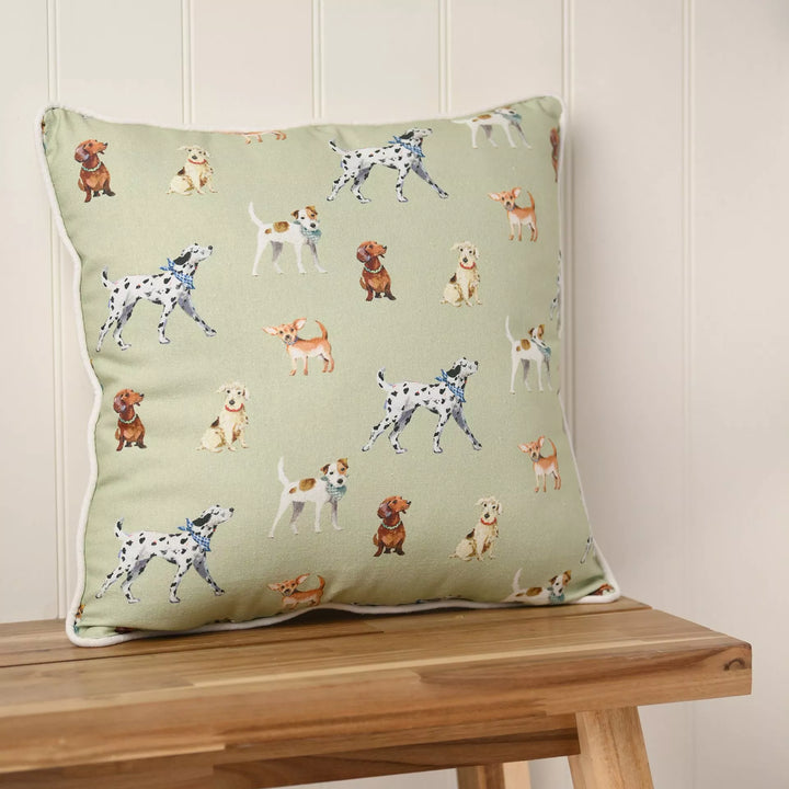 Dog Pattern Cushion