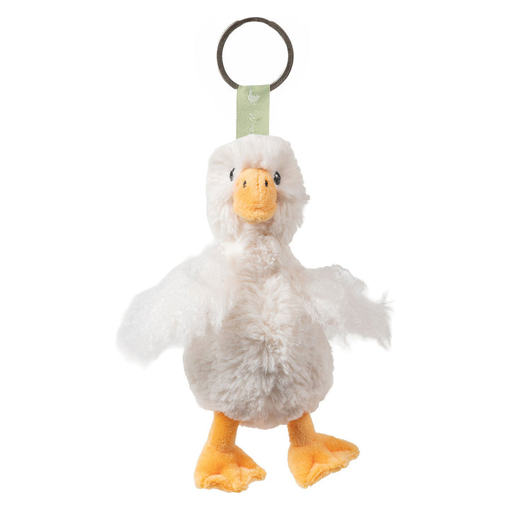 Pearl Goose Plush Keyring