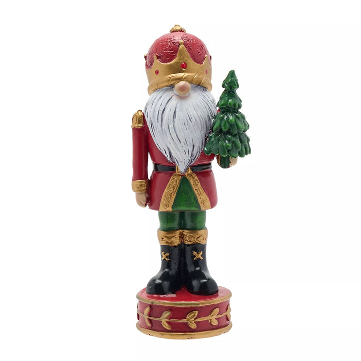 Widdop &amp; Co Christmas Nutcracker Figurine, 15.5cm tall, decorative holiday figure from Cornucopia Home and Gift.