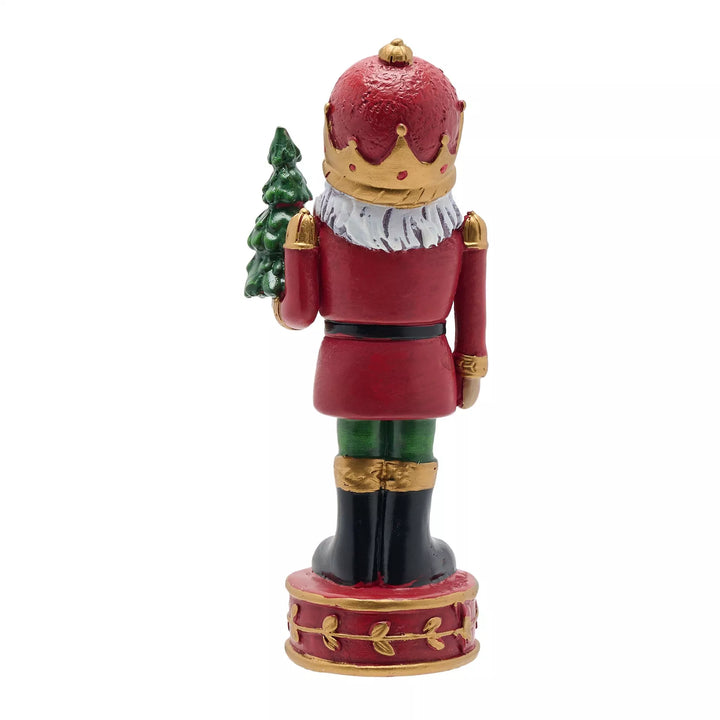 Widdop &amp; Co Christmas Nutcracker figurine, 15.5cm, by Cornucopia Home and Gift, featuring a detailed festive nutcracker design