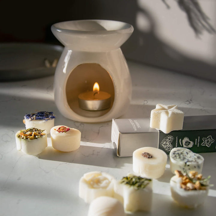 Set of 10 Freckleface classic wax melts by Cornucopia Worcester in colorful packaging, ready for use in wax warmers.