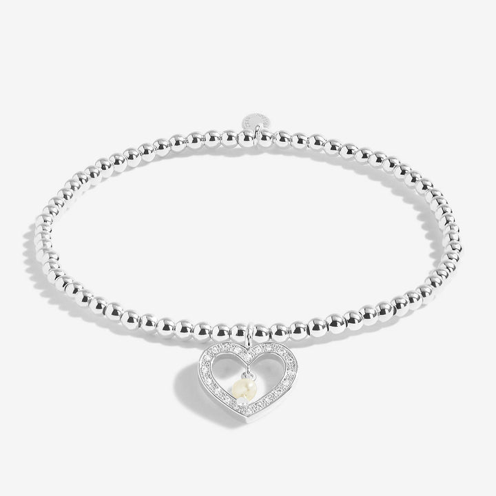 Silver Grandma bracelet by Joma Jewellery featuring a delicate charm and elegant design, perfect for gifting and everyday wear.