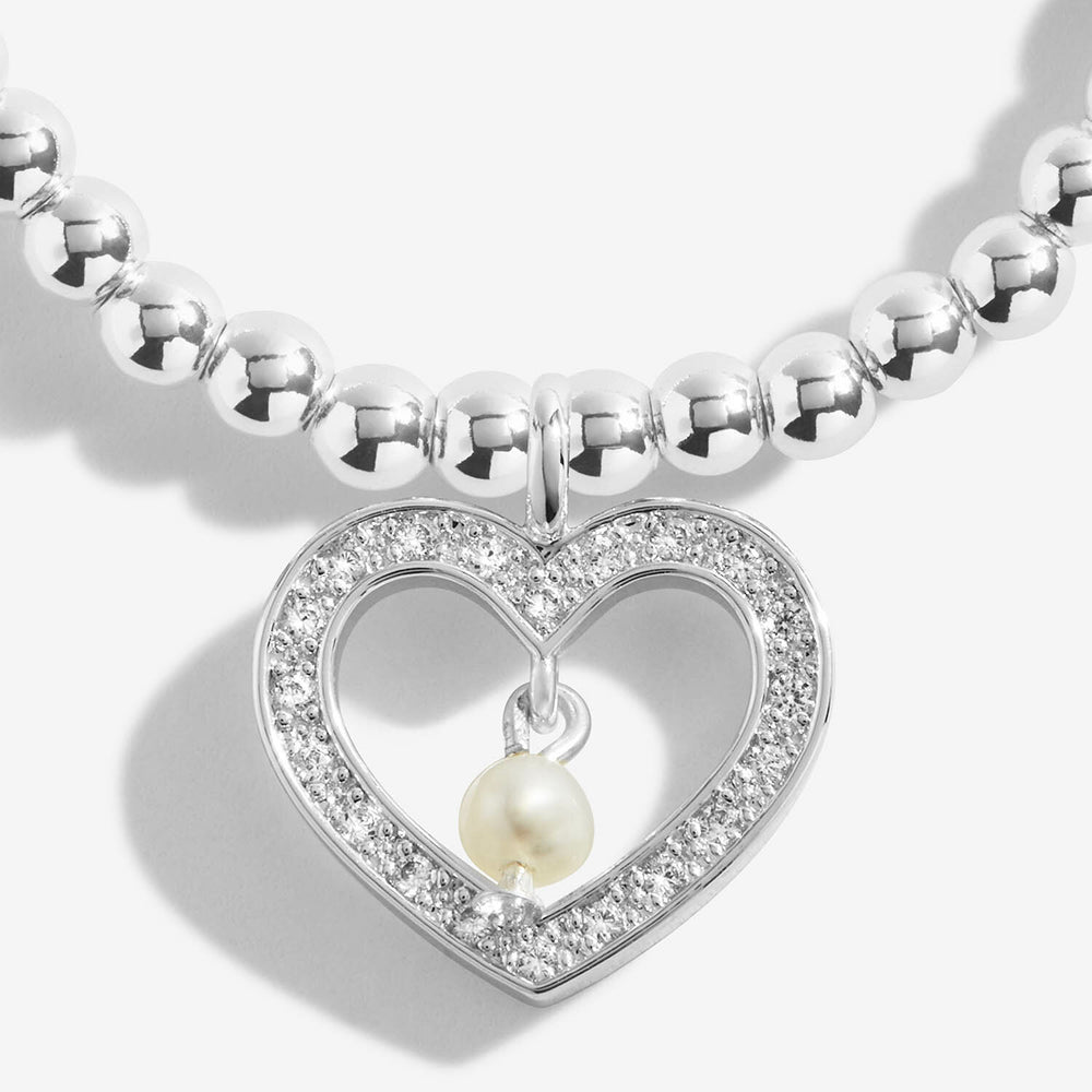 Joma Jewellery "A Little Special Grandma" bracelet with delicate silver chain and charm, featuring engraved message for grandma.