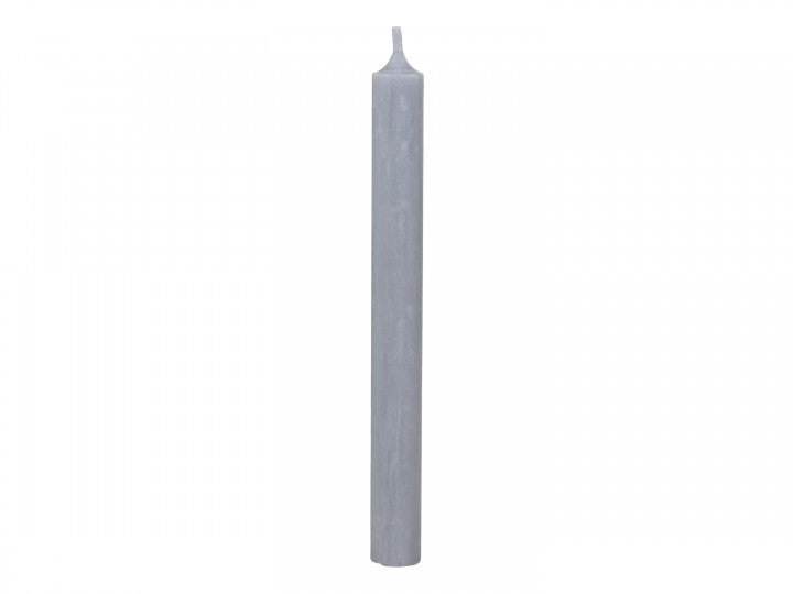 Grey Chic Antique dinner candle with elegant design, perfect for sophisticated table settings, by Cornucopia Home and Gift.