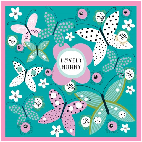 Cinnamon Aitch Bloom Lovely Mummy Mother's Day gift with floral design by Cornucopia Home and Gift
