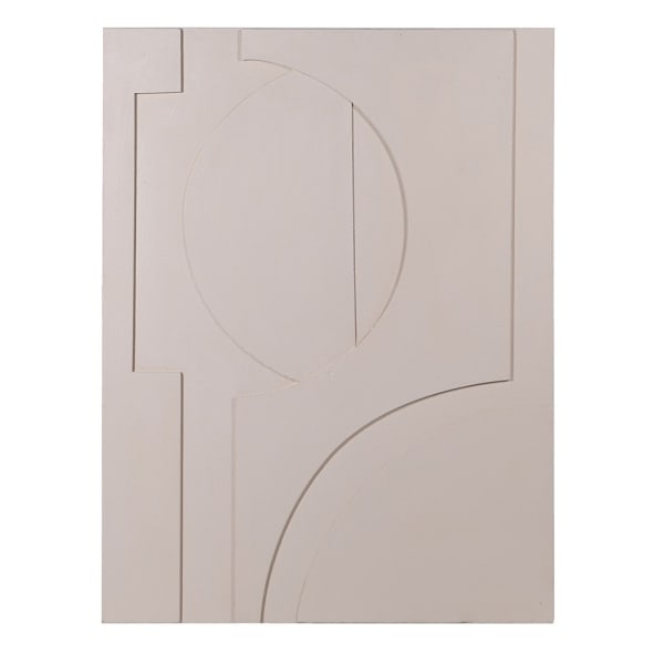 Beige abstract Coach House canvas wall art by Cornucopia Home and Gift, featuring modern, artistic design on a textured canvas.