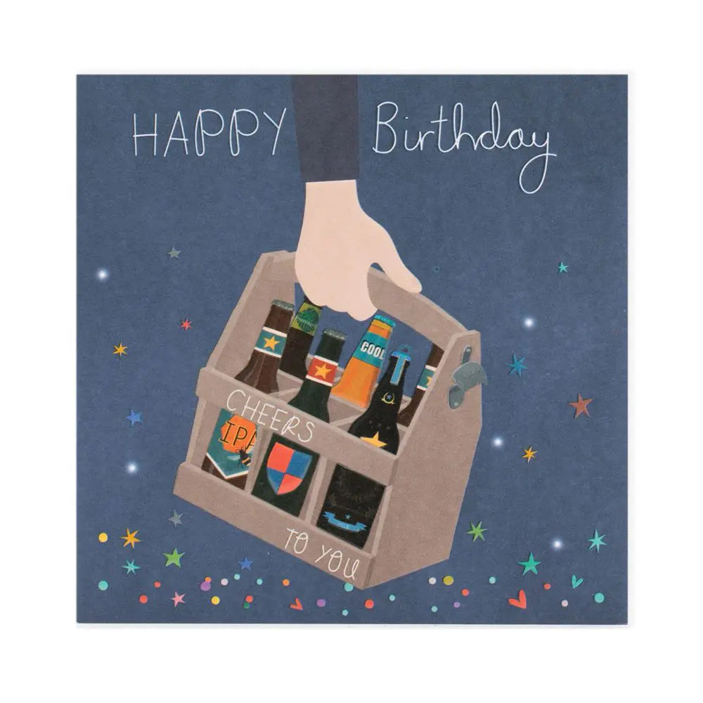 Belly button-themed birthday card from Cornucopia Home and Gift featuring playful, colorful design for celebrating a special occasion.