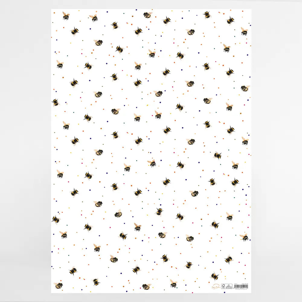 Cornucopia Worcester Bee Flatwrap belly button patch on skin, featuring natural bee-themed design for body decoration.