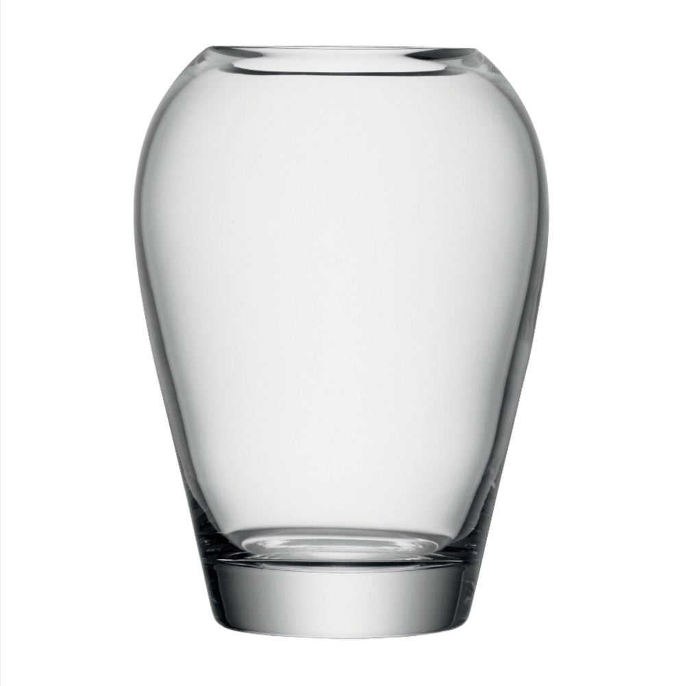 Clear flower garden bouquet vase by LSA International, 25cm tall, with a sleek, transparent design for floral arrangements.