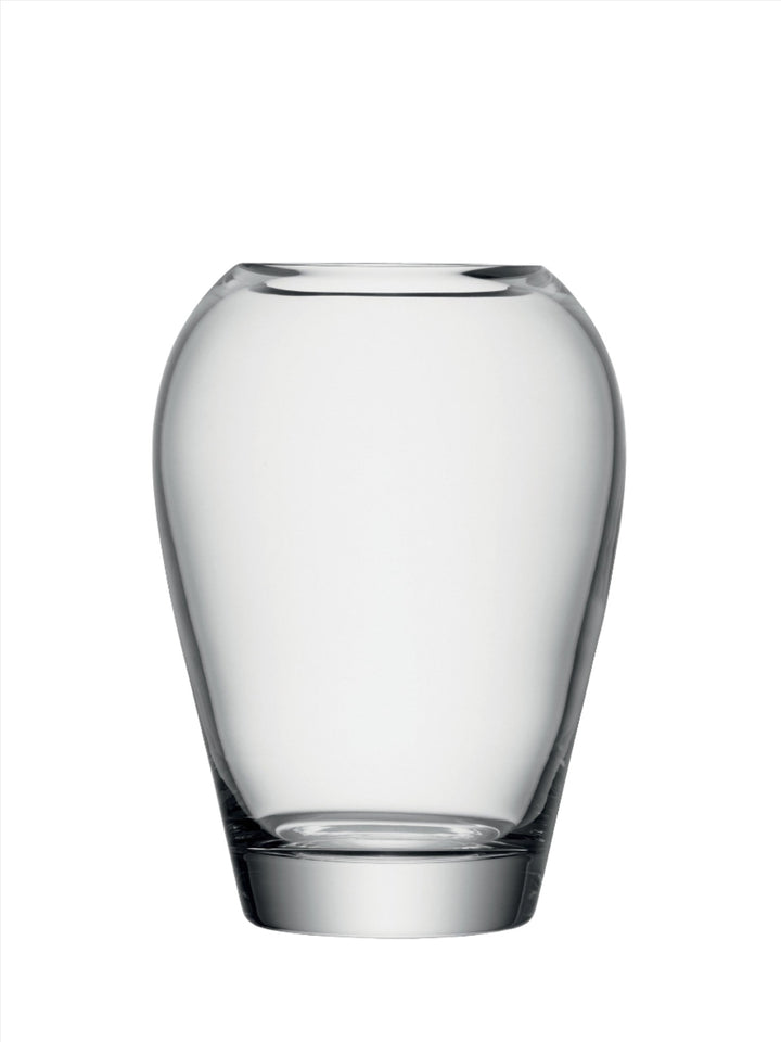 Clear flower garden bouquet vase by LSA International, 25cm tall, with a sleek, transparent design for floral arrangements.