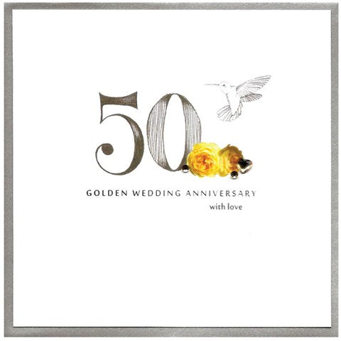 Golden Anniversary Cinnamon Aitch by Cornucopia Worcester, featuring a decorative anniversary-themed cinnamon stick display.