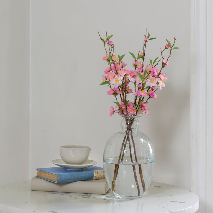 Cherry Blossom Pink Grand Illusions floral arrangement by Cornucopia Worcester, vibrant pink flowers with lush greenery.