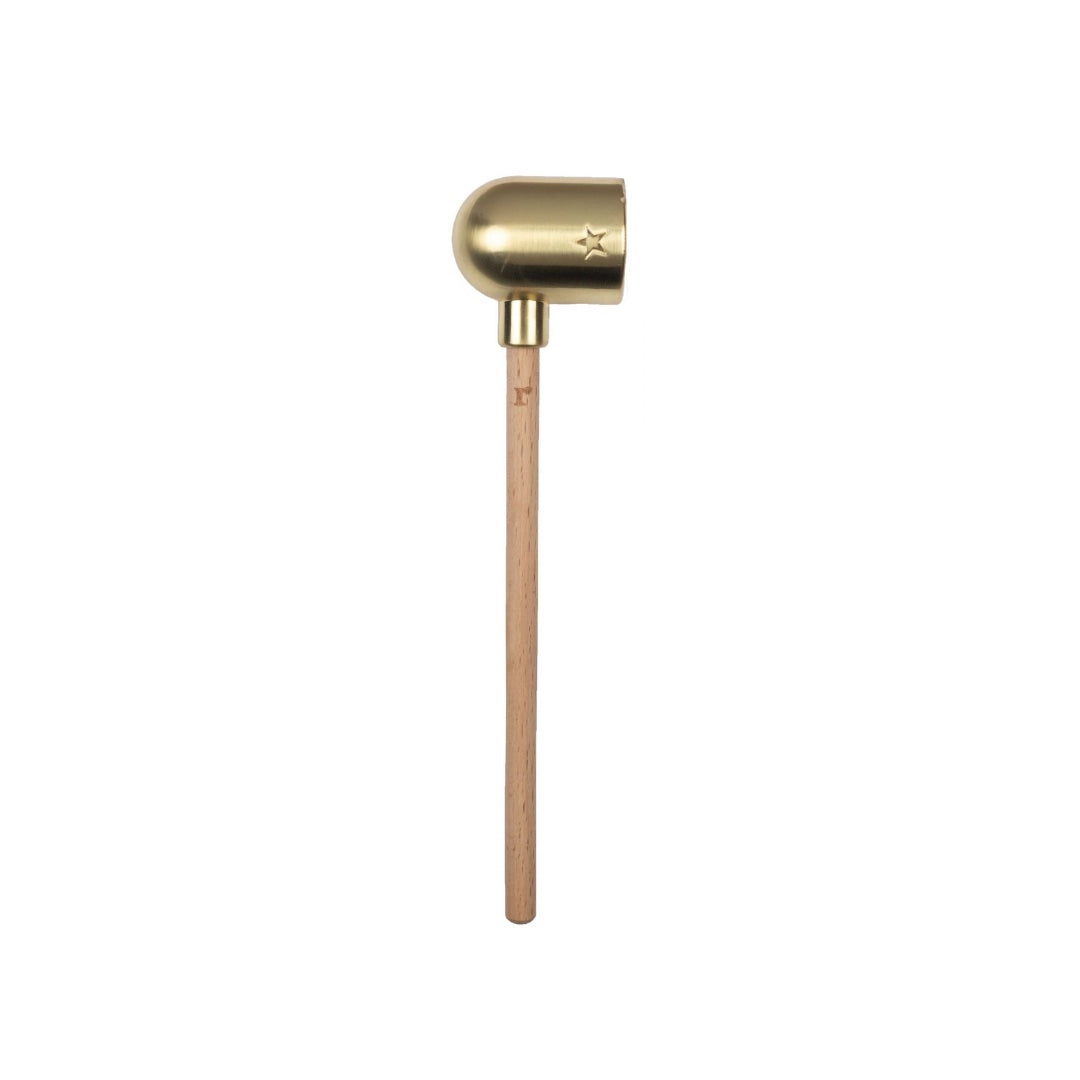Radër Star Candle Snuffer by Cornucopia Worcester, featuring a sleek star-shaped design for safely extinguishing candles.