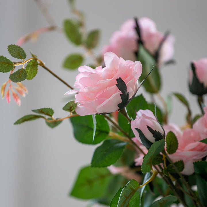 Soft pink rose spray from Grand Illusions by Cornucopia Worcester, featuring delicate floral stems and lush petals.