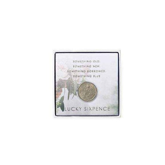 Modern Romance Sixpence from Talking Tables, featuring elegant design and intricate details for festive celebrations.